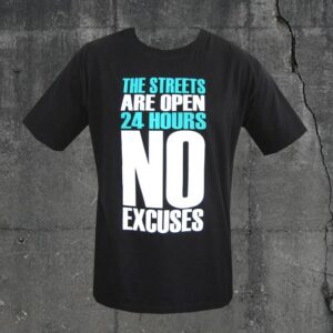 T-Shirt, Excuses, black
